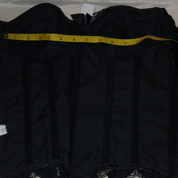 Black Lace Corset Top - Picture 10 of 15